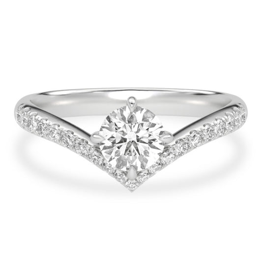 Brie Lab-Grown Diamond Ring - Main View - Vowmira lab-grown diamond jewelry