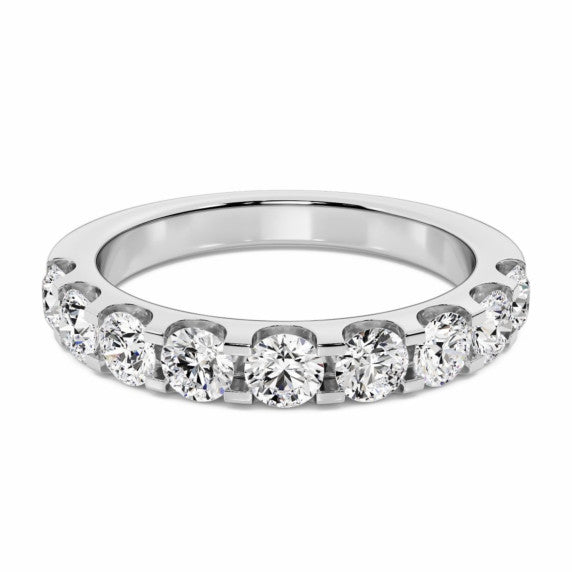 Angelina Lab-Grown Diamond Band - Main View - Vowmira lab-grown diamond jewelry