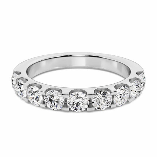 Angelina Lab-Grown Diamond Band - Main View - Vowmira lab-grown diamond jewelry