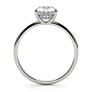 Brooke Lab-Grown Diamond Ring - Side View - Vowmira lab-grown diamond jewelry