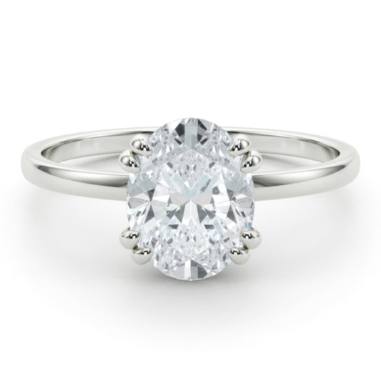 Isla Lab-Grown Diamond Ring - Main View - Vowmira lab-grown diamond jewelry