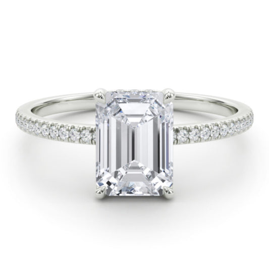 Kate Lab-Grown Diamond Ring - Main View - Vowmira lab-grown diamond jewelry