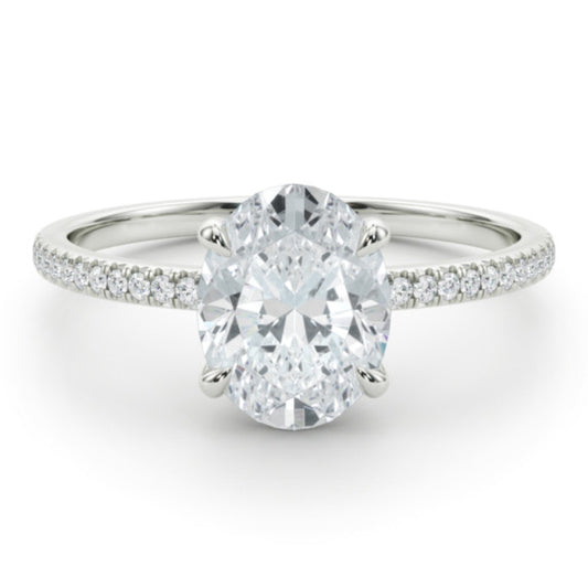 Kate Lab-Grown Diamond Ring - Main View - Vowmira lab-grown diamond jewelry
