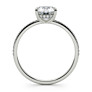 Kate Lab-Grown Diamond Ring - Side View - Vowmira lab-grown diamond jewelry