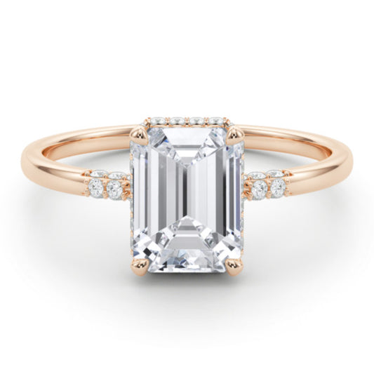 Dylan Lab-Grown Diamond Ring - Main View - Vowmira lab-grown diamond jewelry