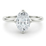 Cora Oval Lab-Grown Diamond Ring - View 2 - Vowmira lab-grown diamond jewelry