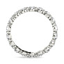 2.9mm Single Prong Eternity Lab-Grown Diamond Band - Side View