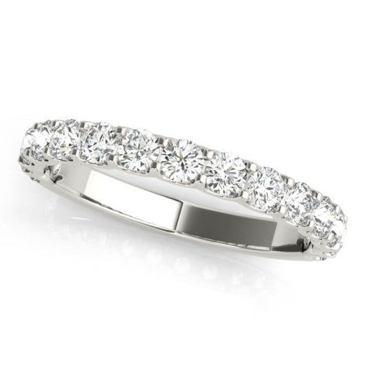 Allégro Scalloped Lab-Grown Diamond Ring - Main View - Vowmira lab-grown diamond jewelry