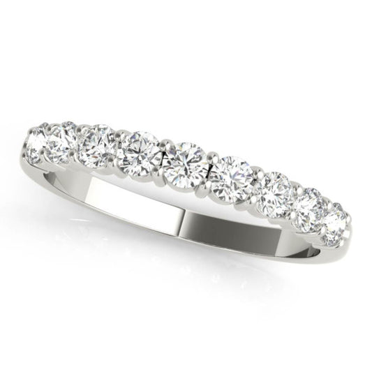 1/2 CT. TW. Coupé 9 Stone Lab-Grown Diamond Ring - Main View - Vowmira lab-grown diamond jewelry