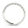 1/2 CT. TW. Coupé 11 Stone Lab-Grown Diamond Ring - Side View - Vowmira lab-grown diamond jewelry