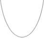 3 - 10 ct. Minimalist Tennis Lab-Grown Diamond Necklace with Extender - Side View