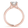 Lorna Lab-Grown Diamond Ring - Side View - Vowmira lab-grown diamond jewelry