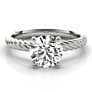 Basia Lab-Grown Diamond Ring - View 2 - Vowmira lab-grown diamond jewelry