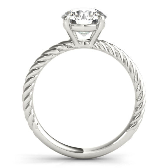 Basia Lab-Grown Diamond Ring - Detail View - Vowmira lab-grown diamond jewelry