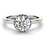 Sonia Sapphire Accent Lab-Grown Diamond Ring - View 2