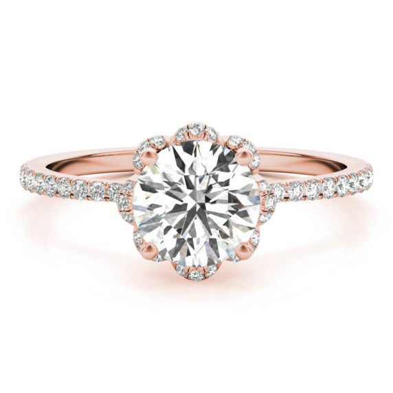Collette Lab-Grown Diamond Ring - Main View - Vowmira lab-grown diamond jewelry