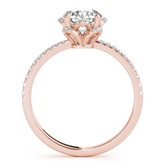Collette Lab-Grown Diamond Ring - Detail View - Vowmira lab-grown diamond jewelry