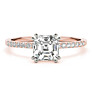 Solon Lab-Grown Diamond Ring - Side View - Vowmira lab-grown diamond jewelry