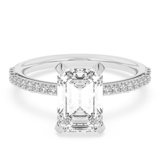 Hemera Lab-Grown Diamond Ring - Main View - Vowmira lab-grown diamond jewelry