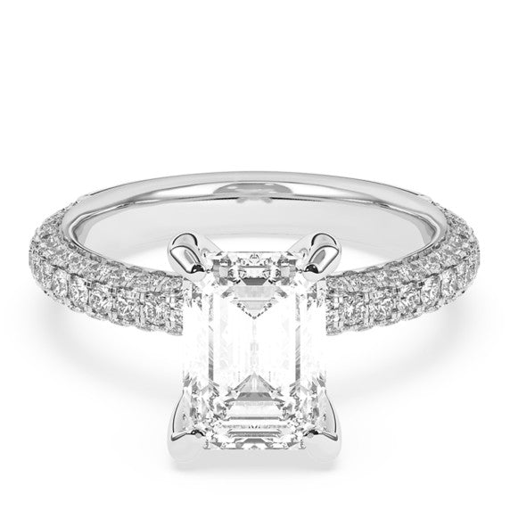 Evangeline Lab-Grown Diamond Ring - Main View - Vowmira lab-grown diamond jewelry
