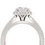 Jezebel Lab-Grown Diamond Ring - Side View - Vowmira lab-grown diamond jewelry