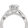 Ravina Lab-Grown Diamond Ring - Detail View - Vowmira lab-grown diamond jewelry