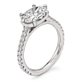 Odilia Lab-Grown Diamond Ring - Side View