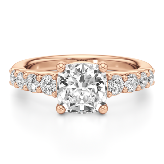 Camden Lab-Grown Diamond Ring - Main View - Vowmira lab-grown diamond jewelry
