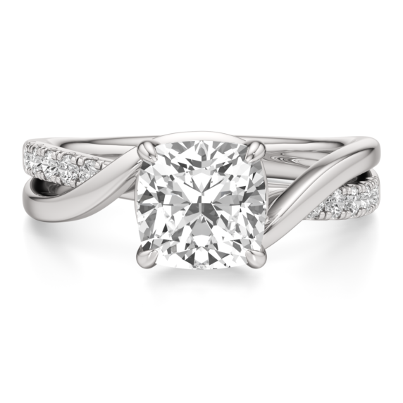 Autumn Cushion Cut Lab-Grown Diamond Ring - Main View