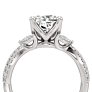 Ellie Cushion Cut Lab-Grown Diamond Ring - View 2 - Vowmira lab-grown diamond jewelry
