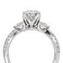 Ellie Marquise Lab Lab-Grown Diamond Ring - 1/3ct Pave Setting - View 2 - Vowmira lab-grown diamond jewelry