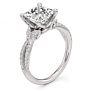 Ellie Princess Cut Lab-Grown Diamond Ring - Detail View