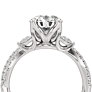 Ellie Lab-Grown Diamond Ring - Side View - Vowmira lab-grown diamond jewelry
