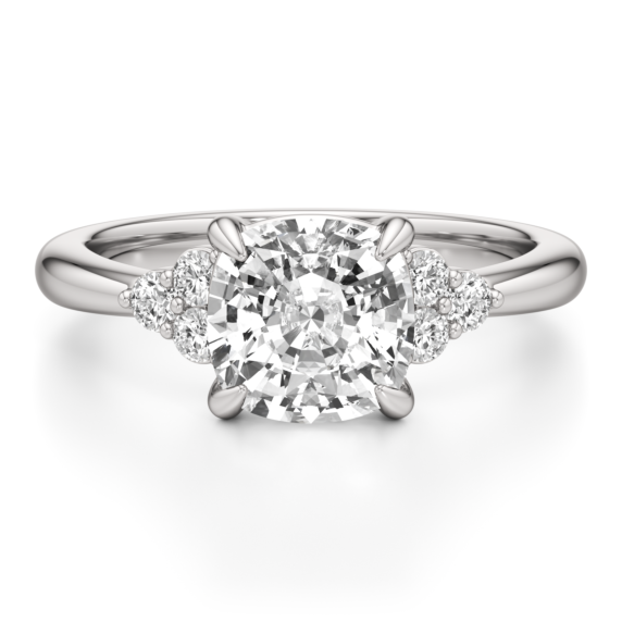 Arianna Cushion Cut Lab-Grown Diamond Ring - Main View