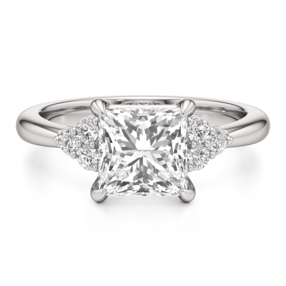 Arianna Princess Cut Lab-Grown Diamond Ring - Main View