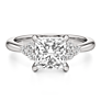Arianna Princess Cut Lab-Grown Diamond Ring - View 2 - Vowmira lab-grown diamond jewelry