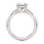 Arianna Lab-Grown Diamond Ring - Side View - Vowmira lab-grown diamond jewelry