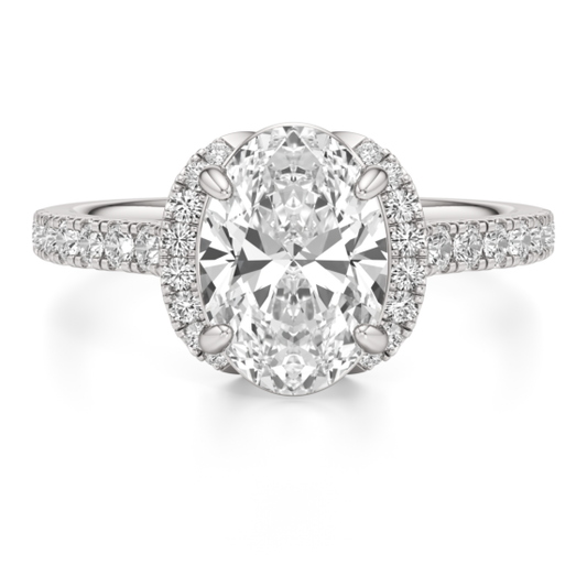 Luca Lab-Grown Diamond Ring - Main View - Vowmira lab-grown diamond jewelry