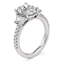 Sanibel Lab-Grown Diamond Ring - Side View