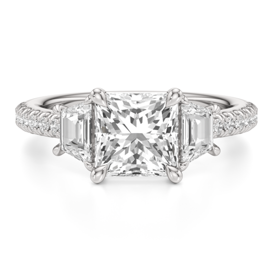 Sanibel Lab-Grown Diamond Ring - Main View - Vowmira lab-grown diamond jewelry