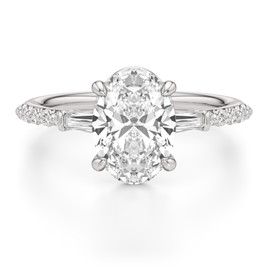 Noah Lab-Grown Diamond Ring - Main View - Vowmira lab-grown diamond jewelry
