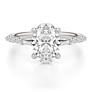 Noah Lab-Grown Diamond Ring - Side View - Vowmira lab-grown diamond jewelry