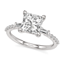Noah Lab-Grown Diamond Ring - Side View - Vowmira lab-grown diamond jewelry