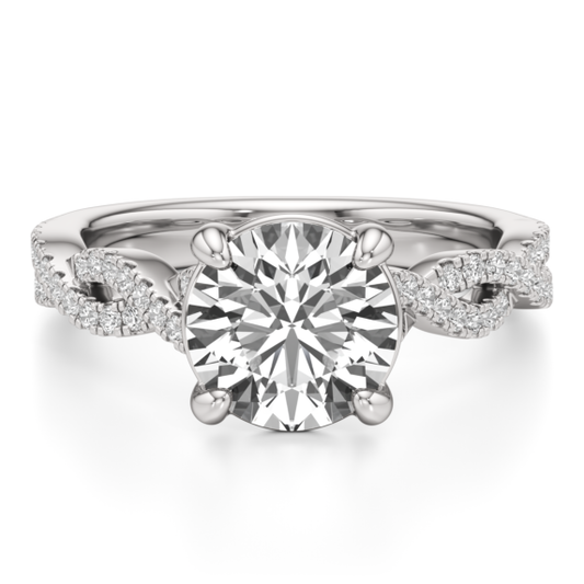 Rhea Lab-Grown Diamond Ring - Main View - Vowmira lab-grown diamond jewelry