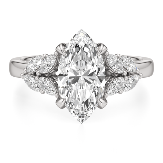 Ari Lab-Grown Diamond Ring - Main View - Vowmira lab-grown diamond jewelry