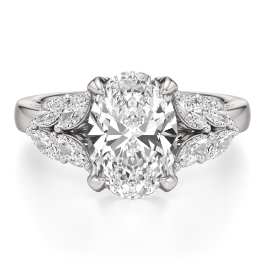 Ari Lab-Grown Diamond Ring - Main View - Vowmira lab-grown diamond jewelry