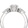 Ayla Marquise Lab Lab-Grown Diamond Ring - 1/3ct Prong Setting - Detail View