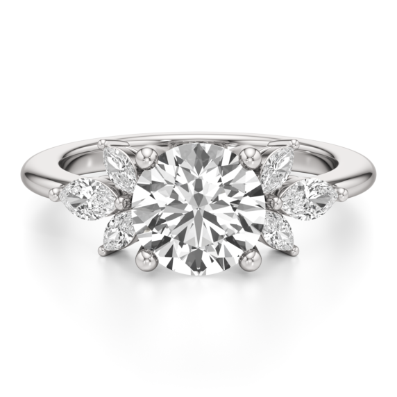 Ayla Lab-Grown Diamond Ring - Main View - Vowmira lab-grown diamond jewelry