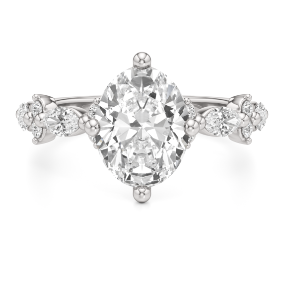 Rowan Lab-Grown Diamond Ring - Main View - Vowmira lab-grown diamond jewelry