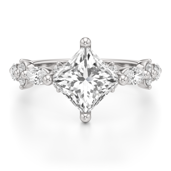Rowan Lab-Grown Diamond Ring - Main View - Vowmira lab-grown diamond jewelry